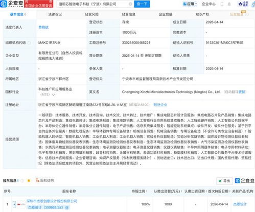 杰恩設計布局AI與芯片賽道，成立微電子科技子公司劍指系統(tǒng)集成服務